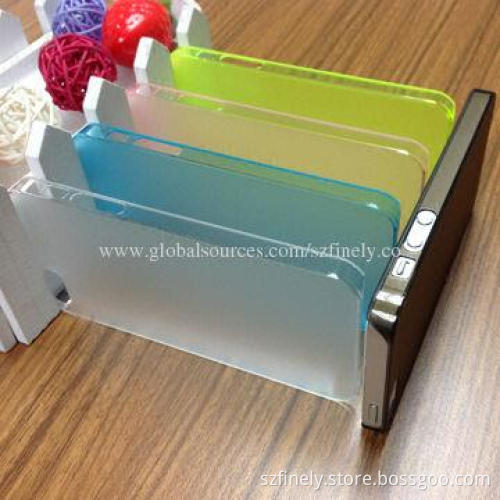 Simple PC Cases for iPhone 5/5S with 0.5mm Thickness, Various Colors Available